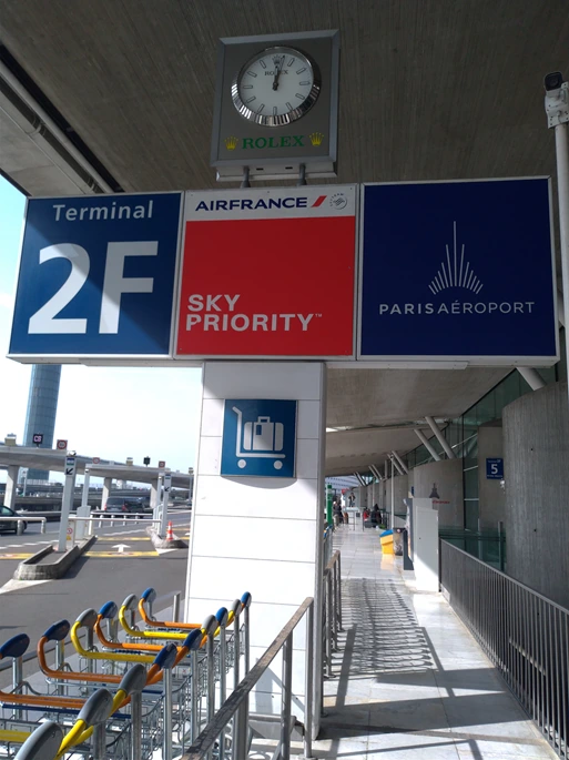 Terminal de aeroporto de Paris